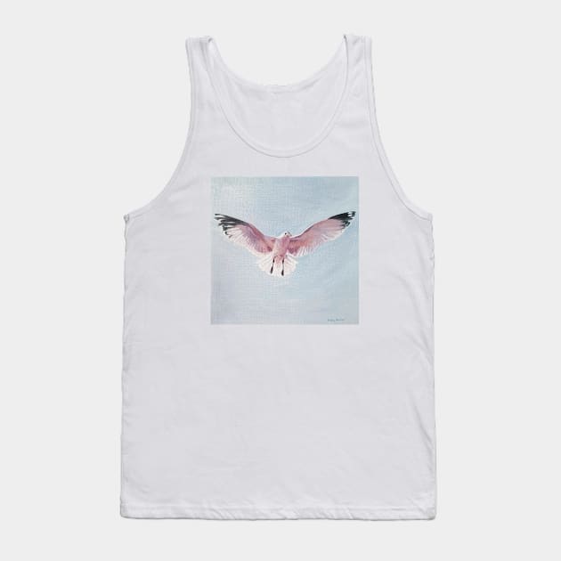 Pink Gull Tank Top by EmilyBickell